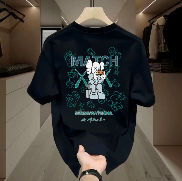 Y2K Streetwear Vintage Oversized Short Sleeve T-Shirt