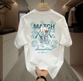 Y2K Streetwear Vintage Oversized Short Sleeve T-Shirt