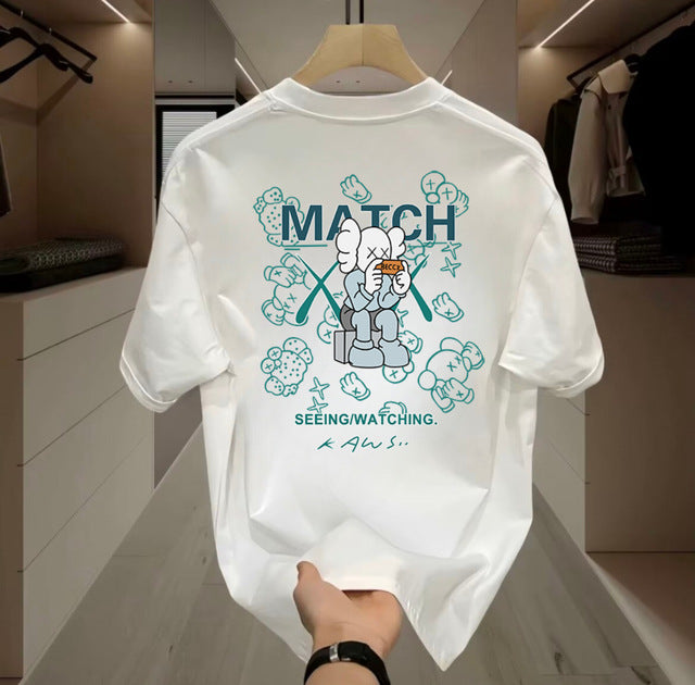 Y2K Streetwear Vintage Oversized Short Sleeve T-Shirt